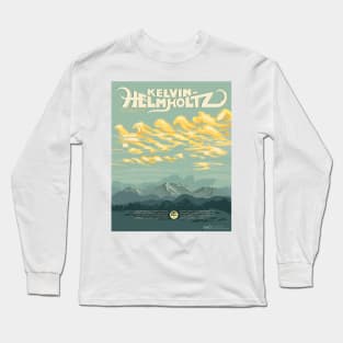 Kelvin Helmholtz // WUNDERGROUND Long Sleeve T-Shirt